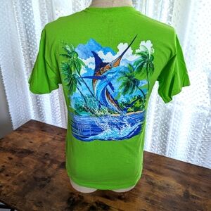 Guy Harvey Lime Green Short Sleeve Tee